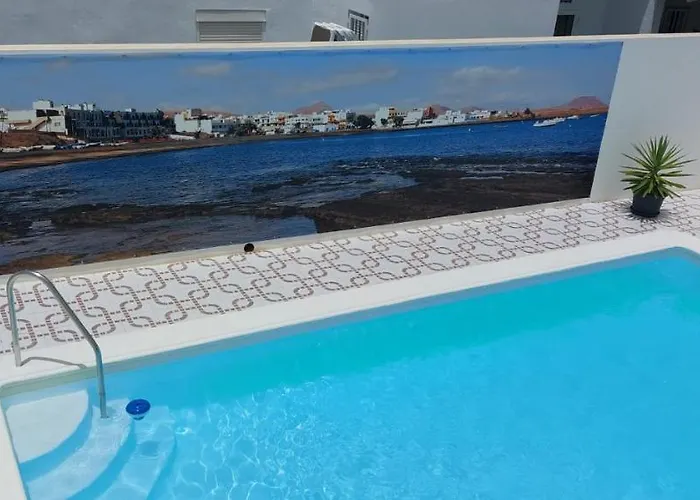 Ca.marcela. 200 Metros Del Mar. 아파트 Puerto de las Lajas